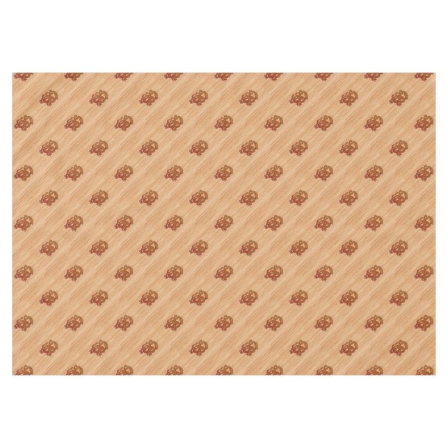 Nappe Un dragon oriental en bambou (Devant (Horizontal))