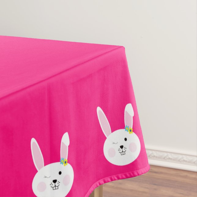Nappe Un lapin mignon, un lapin mignon, 1er anniversaire (In Situ)