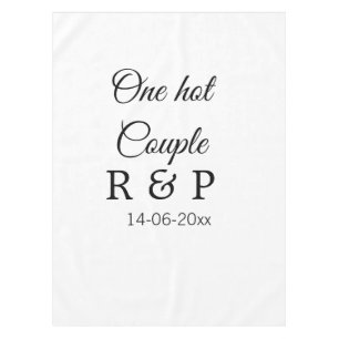 Nappe Un nom de couple d'ajout chaud date de texte de la