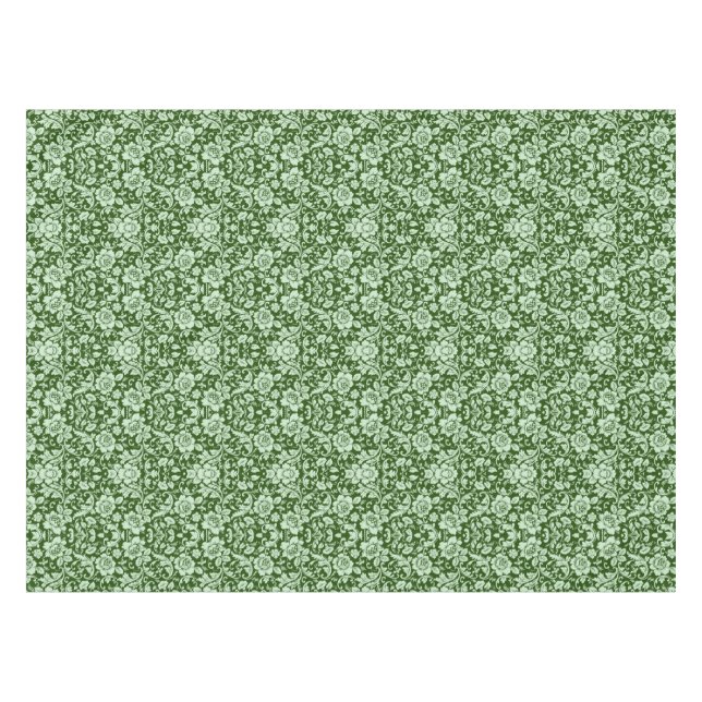 Nappe Une damassé florale antique (Devant (Horizontal))