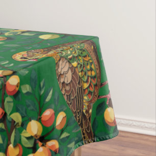 Nappe Une Perdrix Dans Un Arbre À Poires Découpé Comme U