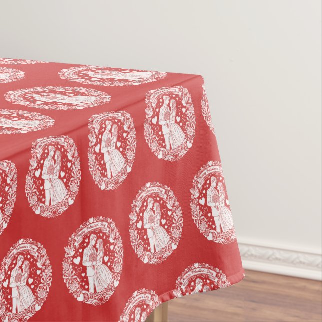 Nappe Une Saint-Valentin vintage intemporelle (In Situ)