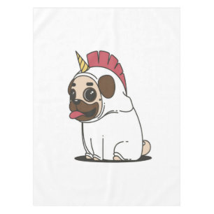 Nappe Unicorn Puppy   Cadeau Amoureux des chiens Carlin 