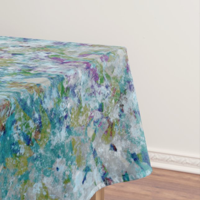 Nappe Unique Moderne Un Design D'Art Abstrait (In Situ)