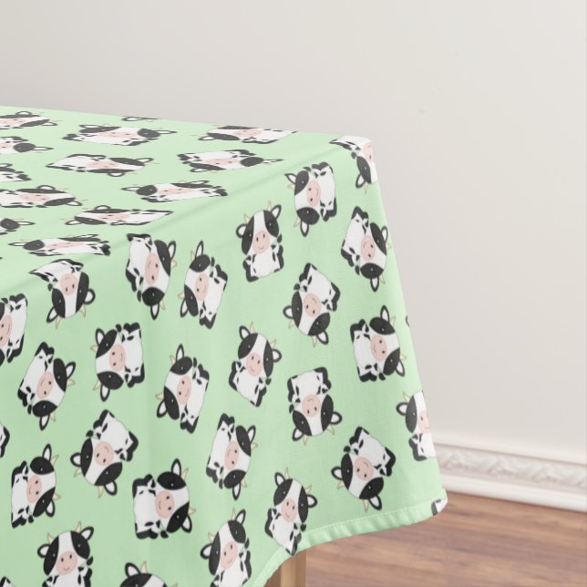 Nappe Vache fête d'anniversaire Green (In Situ)