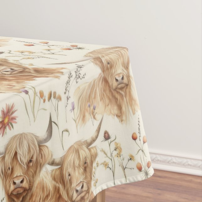 Nappe Vaches des Highlands  (In Situ)