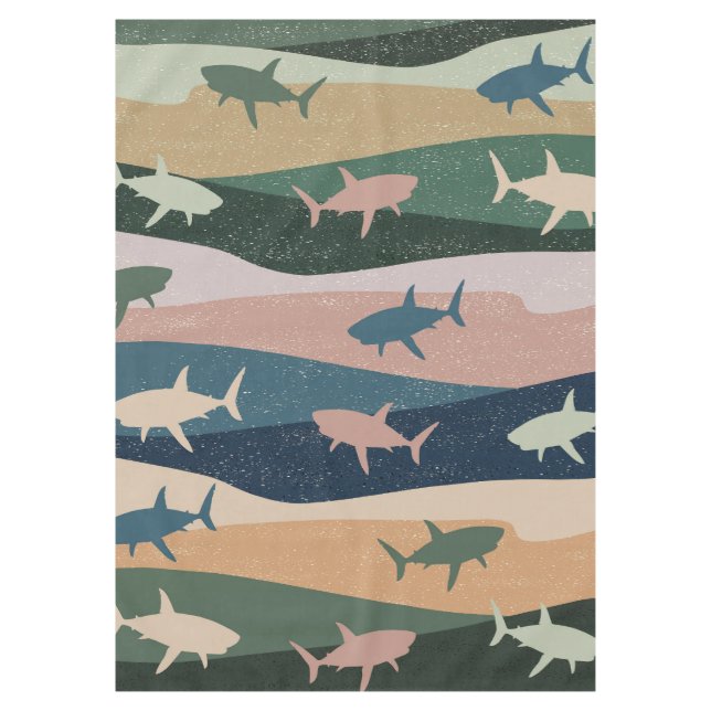 Nappe VAGUE vintage SHARK (Devant)
