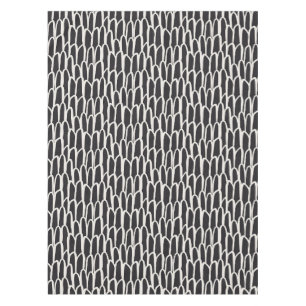 Nappe Vagues de gribouillis tissu de boue mod géométriqu