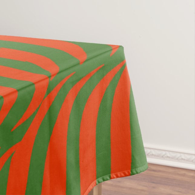 Nappe Vagues rouges et vertes (In Situ)
