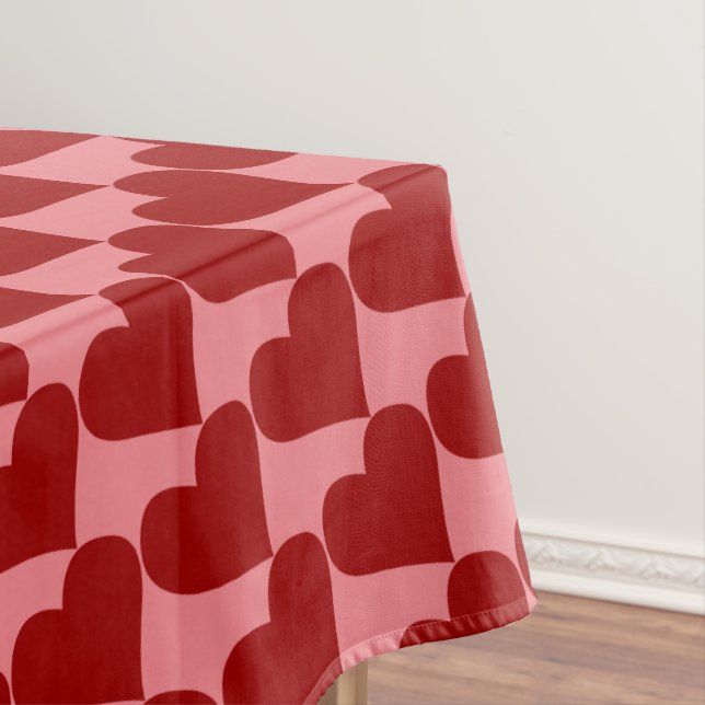 Nappe Valentine's Tablecloth Custom Valentine's Decor (In Situ)
