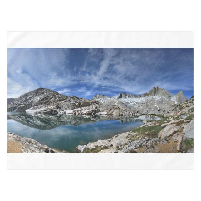 Nappe Vee Lake et Seven Gables Panorama - Sierra (Devant (Horizontal))
