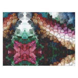 Nappe Vent foncé centré sur le cube