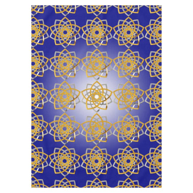 Nappe Vénus Flower Of Love Duo Gold Silver + vos idées (Devant)