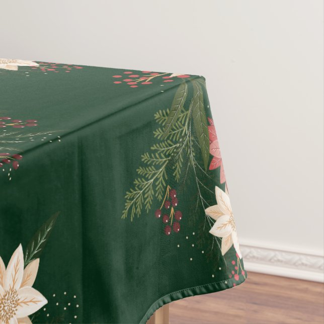 Nappe vert festif botanique noël vacances (In Situ)