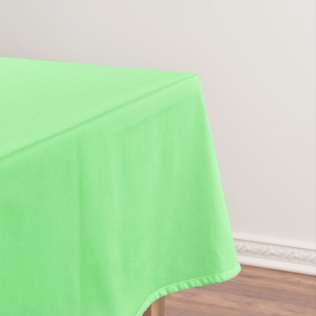 Nappe Vert menthe couleur unie printemps (In Situ)