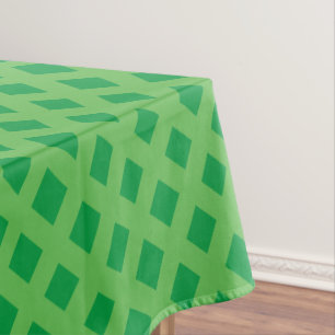 Nappe Vert Turquoise Basket Tissu en treillis