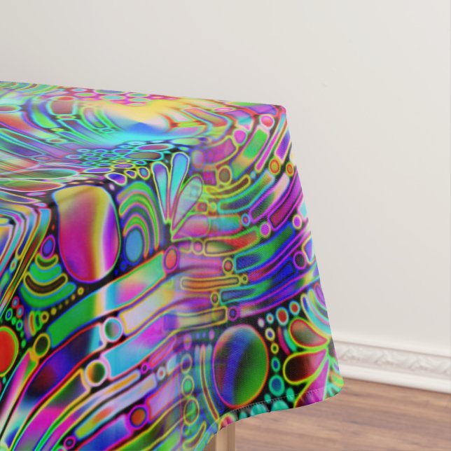 Nappe Very colorfully abstract forms art 1 (In Situ)