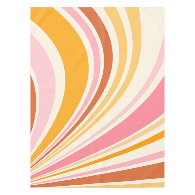 Nappe Vibes rétro colorées (Devant)