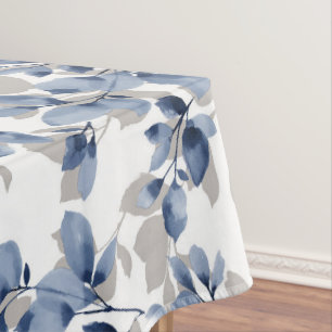 Nappe Vigne feuille bleue
