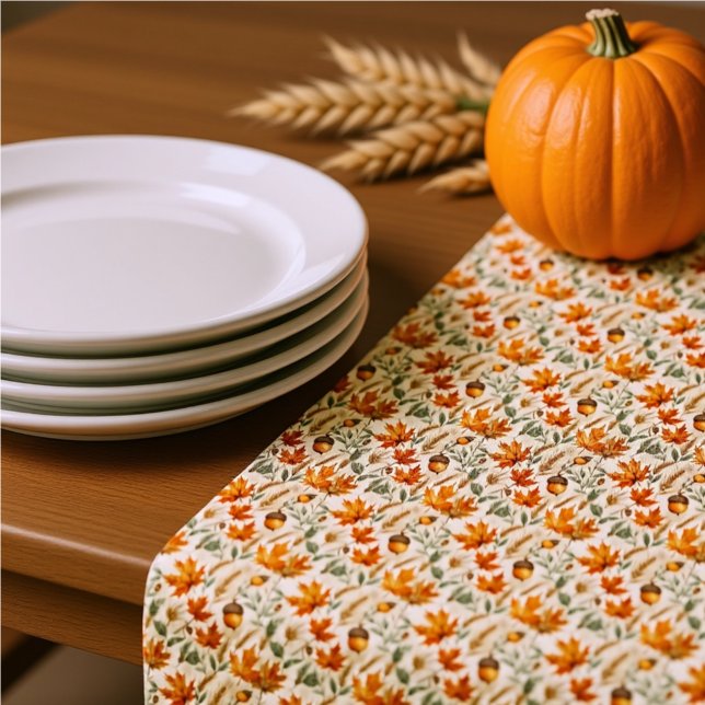 Nappe Vignes Élégantes d'Automne et Citrouilles pour Tha (Créateur téléchargé)
