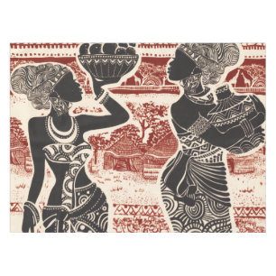 Nappe Village des femmes africaines tribales de la Joie 