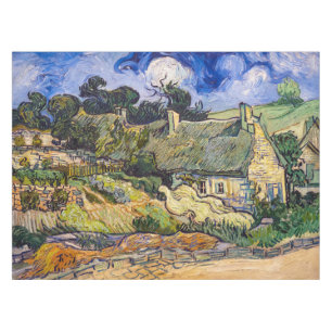 Nappe Vincent Van Gogh - Chalets de chaume à Cordeville