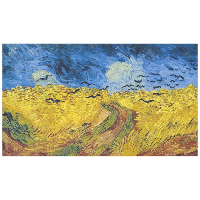 Nappe Vincent van Gogh - Champ de blé aux corbeaux (Devant (Horizontal))