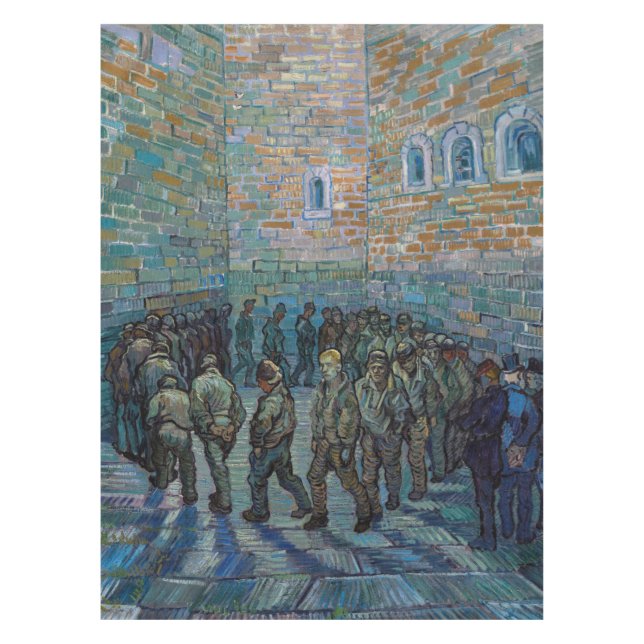 Nappe Vincent van Gogh - La cour de la prison (Devant)