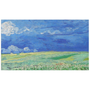 Nappe Vincent van Gogh - Les champs de roues sous Thunde