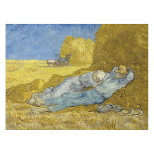 Nappe Vincent Van Gogh - Midi, repos du travail / La Sie