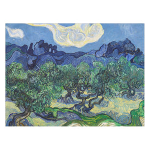 Nappe Vincent van Gogh - Oliviers avec les Alpilles