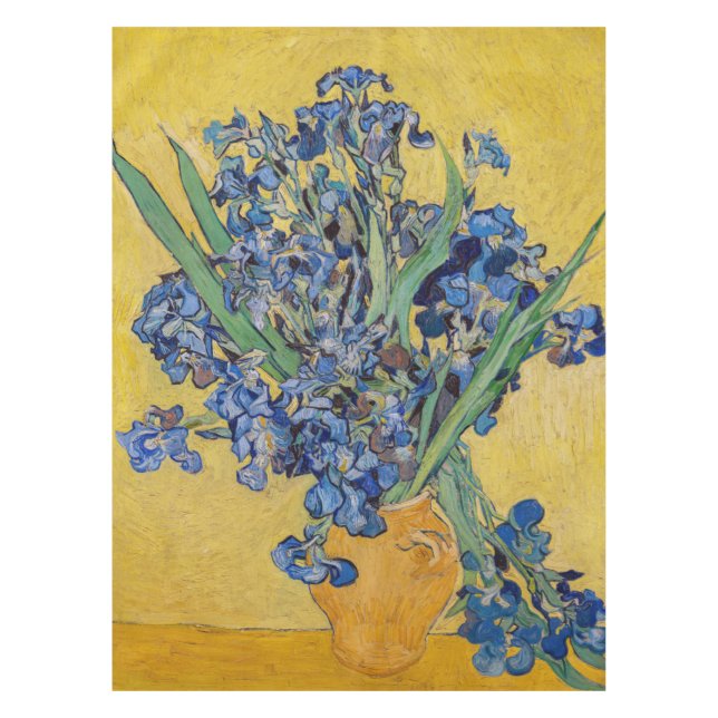 Nappe Vincent van Gogh - Vase avec iris (Devant)