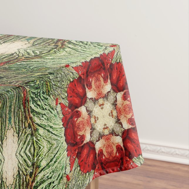 Nappe Vintage antique Noël Thème Partie 9 Ephémère (In Situ)