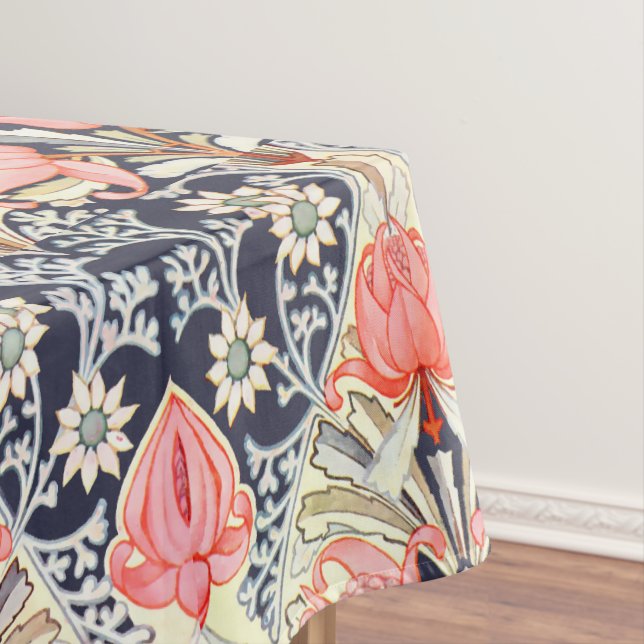 Nappe Vintage Art Nouveau Waratah & Flannel Motif (In Situ)