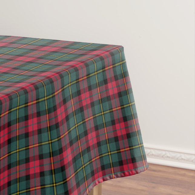 Nappe vintage de plaid de Noël (In Situ)