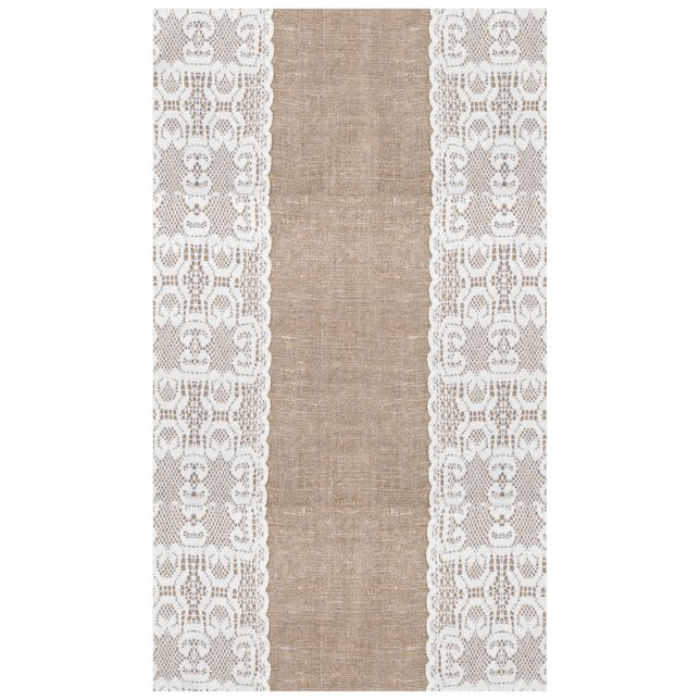 Nappe Vintage, dentelle, burlap, gruner, victorien, shab (Devant)