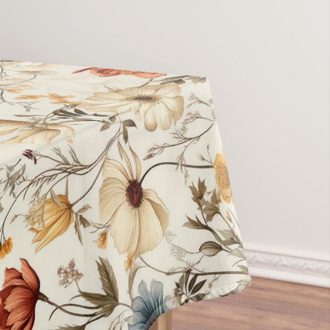Nappe Vintage Dried Wildflower Navy Terracotta (In Situ)
