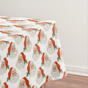Nappe Vintage Noël Holiday St. Nick Santa Claus Onglet