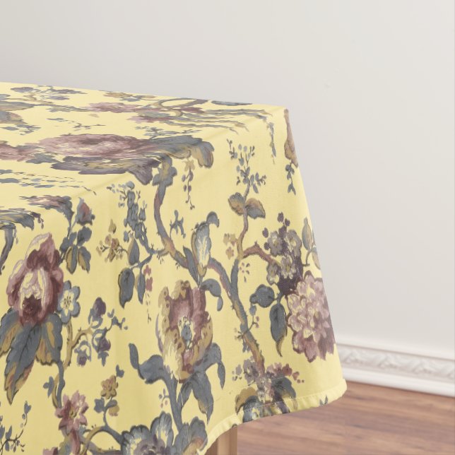 Nappe Vintage Rococo Revival Chinoiserie Pattern (In Situ)