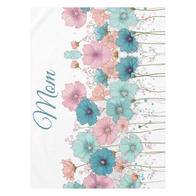 Nappe Vintage Spring Flowers for Mom (Devant)