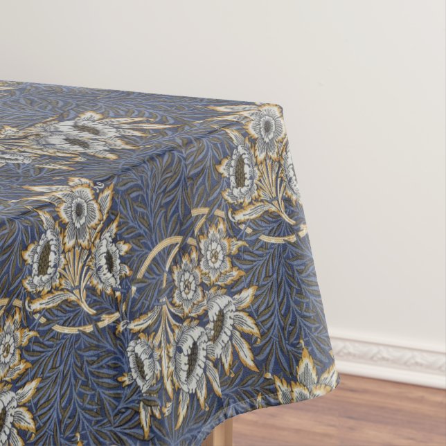 Nappe Vintage William Morris Tulip et Willow (In Situ)