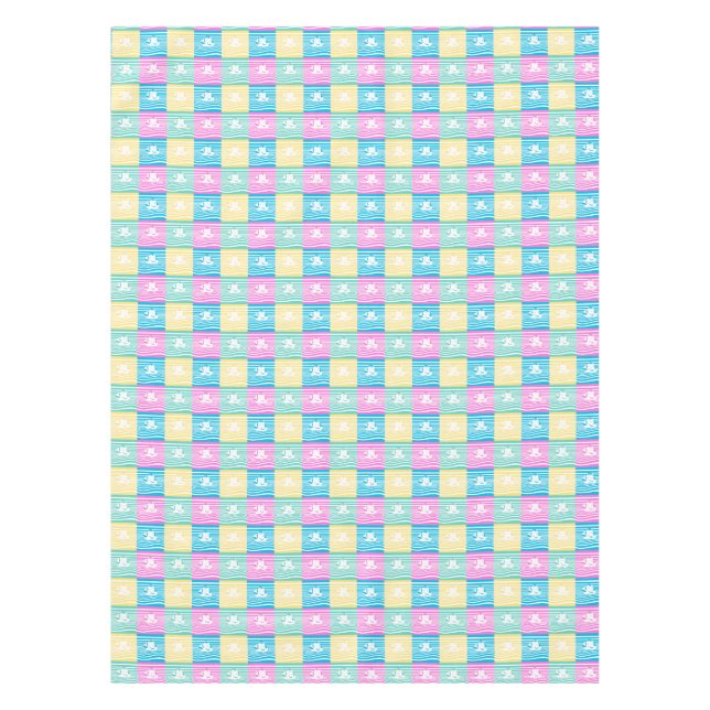 Nappe Voilier motif (Devant)
