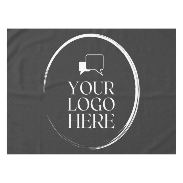 Nappe Votre logo ici moderne (Devant (Horizontal))