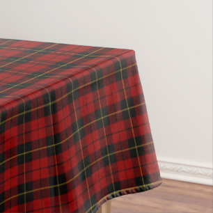 Nappe Wallace Tartan Scottish Clan Plaid Motif
