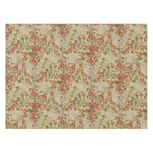 Nappe Walter Crane Cacatoès à tête blanche Grenade rouge