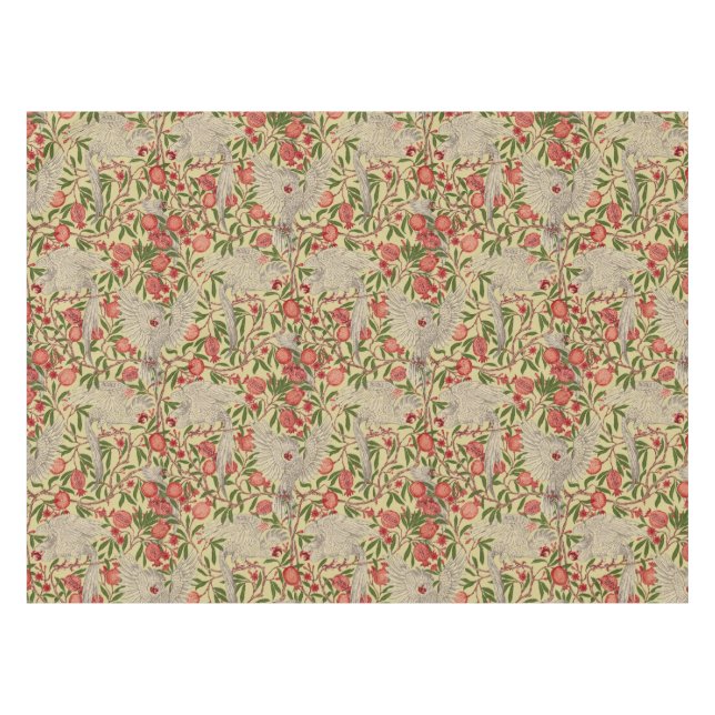 Nappe Walter Crane Cacatoès rosalbin Grenade rouge Art (Devant (Horizontal))