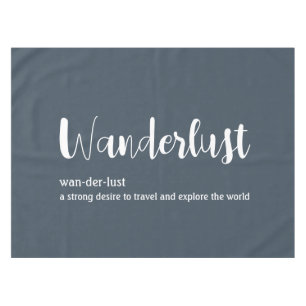 Nappe Wanderlust définition blanc gris bleu couleur