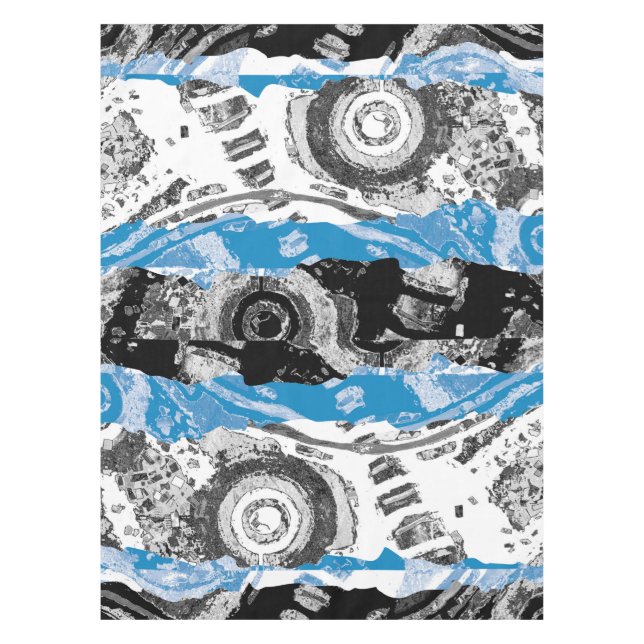 Nappe Wave Mechanism – Custom Tablecloth (52" x 70") (Devant)