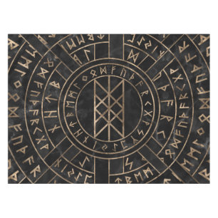 Nappe Web de Wyrd Matrix de marbre et d'or de destin