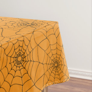 Nappe Webwebs d'araignées noires d'Halloween